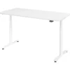 Höhenverstellbarer Schreibtisch 160 x 80 cm Weiß