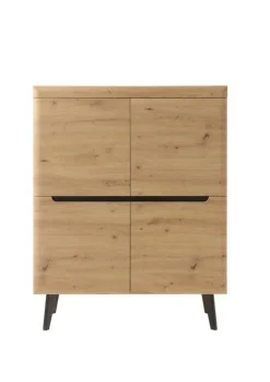 Highboard TORGE 134 cm Artisan Eiche-Dekor