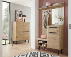Highboard TORGE 134 cm Artisan Eiche-Dekor