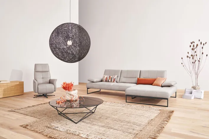 himolla Fernsehsessel NAPPA asche