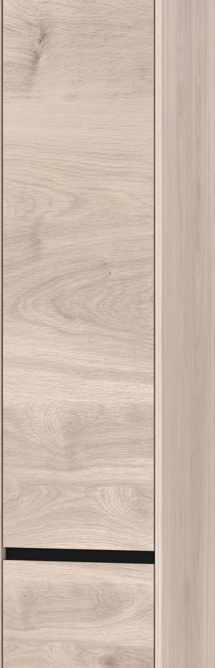 Hängeschrank EMMA 36 x 135 cm Castello-Eiche-Dekor beige/schwarz