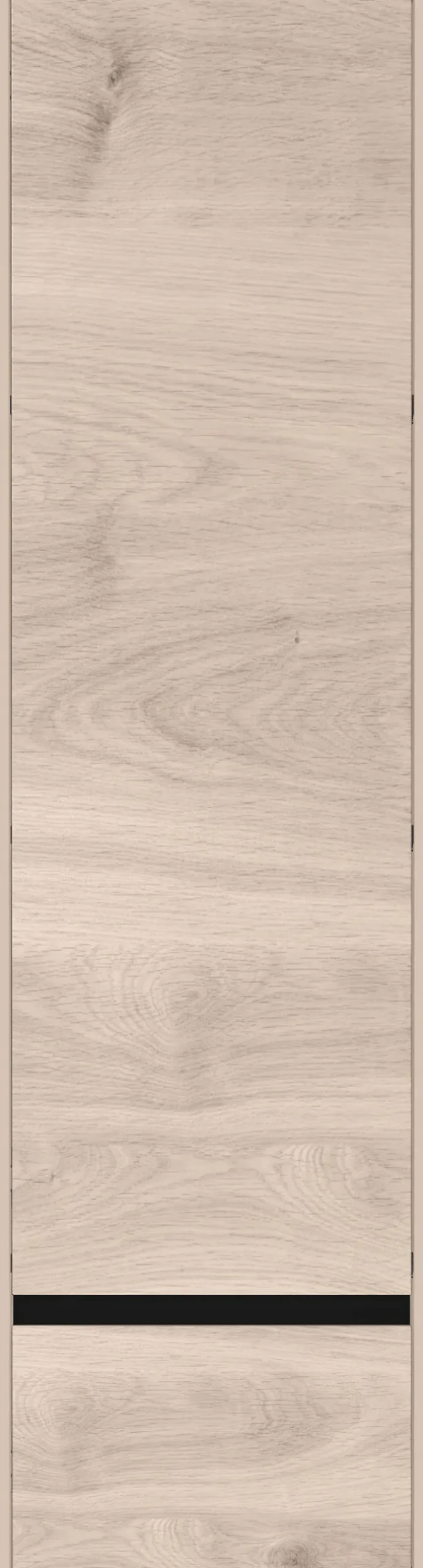 Hängeschrank EMMA 36 x 135 cm Castello-Eiche-Dekor beige/schwarz