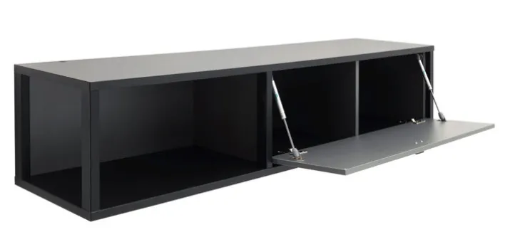 Hängeschrank LUXOR 156 x 34 cm Royal grau/ anthrazit
