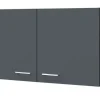 Hängeschrank RALPH San Remo Eiche /grau 100 cm