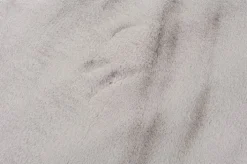 Hochflorteppich DREAM Ø 160 cm rund grau