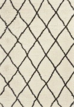 Hochflorteppich FLOKI MARROKKO 60 x 90 cm beige