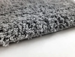 Hochflorteppich SALERNO 67 x 130 cm grau