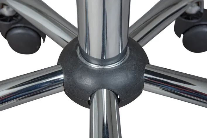 Hocker DIETER schwarz 33 x 50-66 x 33 cm