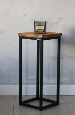 holz4home Blumenständer 21 x 50 cm Eiche natur geölt