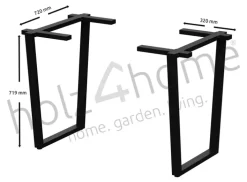 holz4home Esstisch 180 x 100 cm Eiche Massivholz