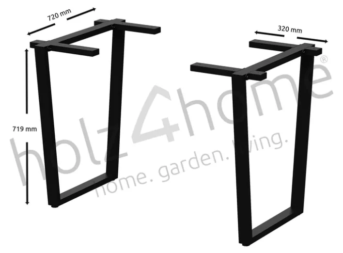 holz4home Esstisch 180 x 100 cm Eiche Massivholz