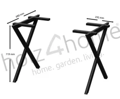 holz4home Esstisch 180 x 100 cm Eiche Massiv