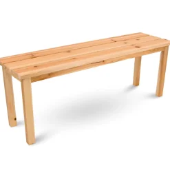 holz4home Gartenbank ALLROUND 118 x 33 cm naturfarbig