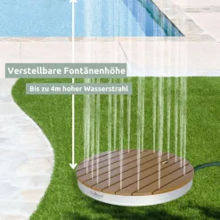 holz4home Gartendusche FLOOR 71 cm WPC