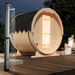 holz4home Gartendusche SOLAR 38 Liter