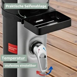 holz4home Gartendusche SOLAR 38 Liter