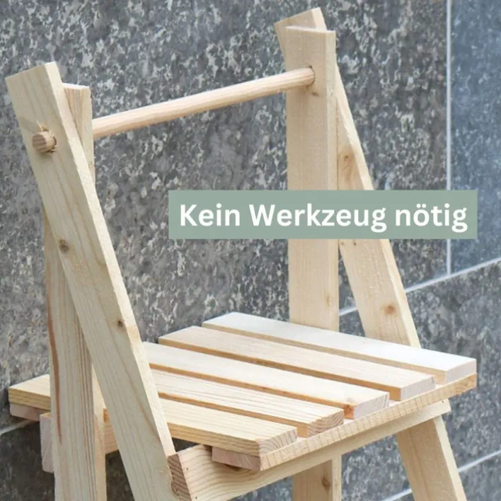 holz4home Gartenregal LADDER 109 cm braun