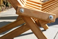 holz4home Outdoor Loungestuhl SKANDI naturfarbig