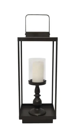 HOUSE OF NATURE Laterne GALDA 53 cm Metall /klar