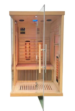 Infrarotsauna SUNRISE M 120x190x105 cm braun