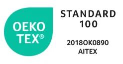 INSPIRATION HOME Musselin-Bettwäsche 155 x 220 cm silberfarbig