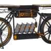 INTERhome Bar RIDE 187 x 83 cm goldfarbig/schwarz