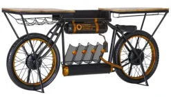 INTERhome Bar RIDE 187 x 83 cm goldfarbig/schwarz