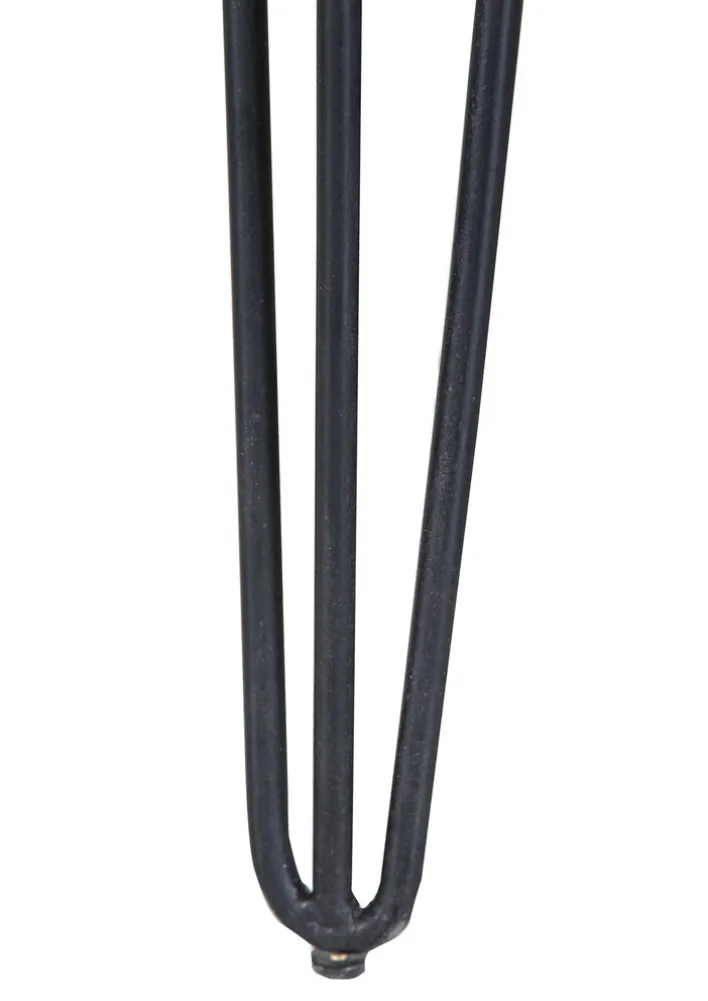 INTERhome Esstisch BALTIC 105 x 76 cm braun / schwarz Mango massiv