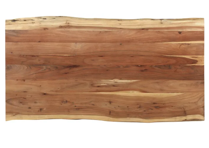 INTERhome Esstisch GRAHAM 140 x 90 cm Akazie massiv/schwarz