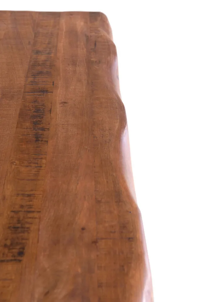 INTERhome Esstisch NORMANDY 200 x 100 cm braun/ schwarz