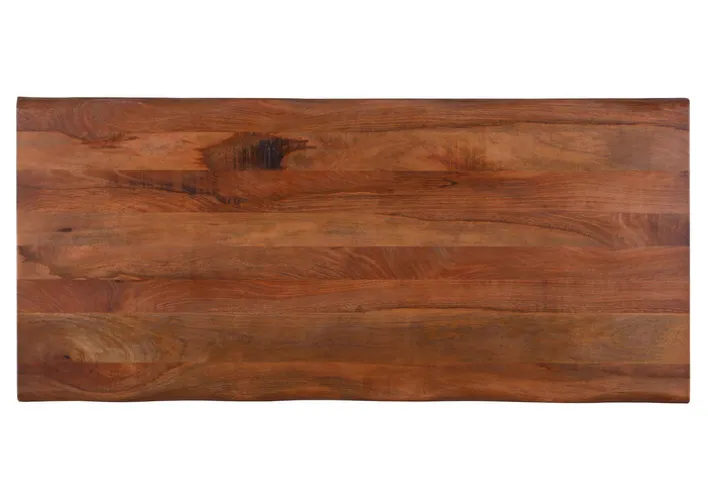 INTERhome Esstisch NORMANDY 200 x 100 cm braun/ schwarz