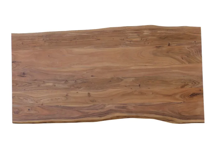 INTERhome Esstisch TENSIO 200 x 100 cm Akazie massiv natur/schwarz