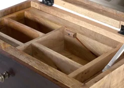 INTERhome Kommode PUNO 42 x 120 cm braun/ mehrfarbig