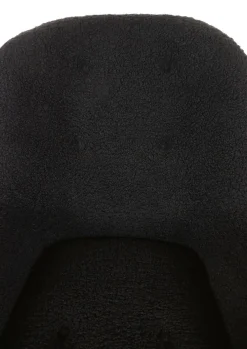 INTERhome Schaukelstuhl WAHID schwarz Schäferoptik