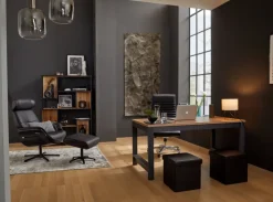 INTERTRADING Bilderrahmen MADRID 30 x 30 cm schwarz