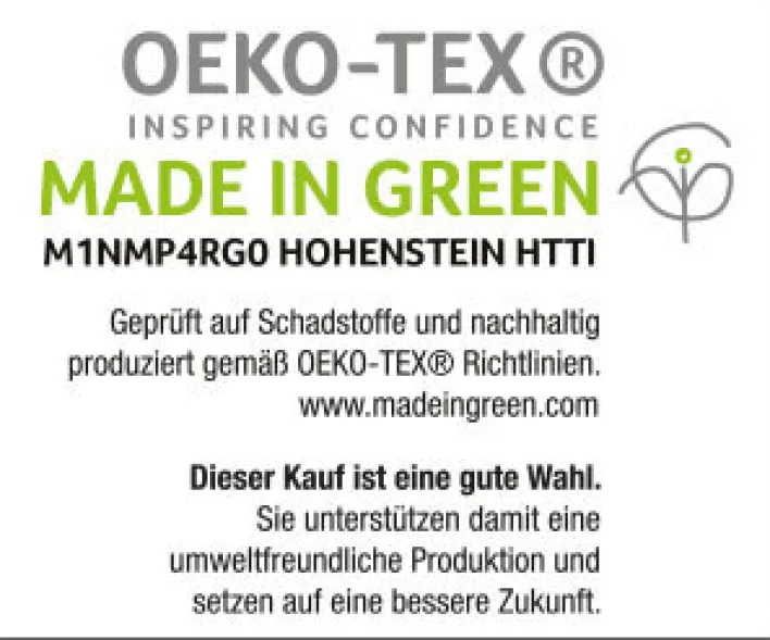 IRISETTE ESSENTIAL Mako-Satin-Bettwäsche JESSICA 155 x 220 cm silber