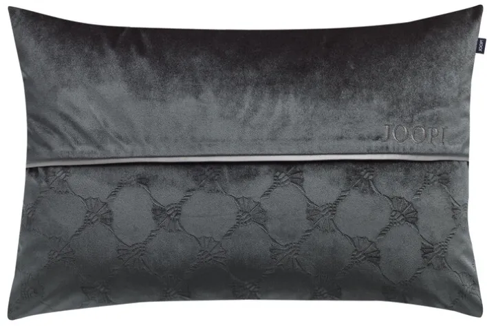 JOOP! Kissenhülle J-SCENE 38 x 58 cm schwarz/grau