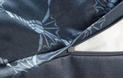 JOOP! Mako-Satin Bettwäsche CORNFLOWER GRADIANT 135 x 200 cm anthrazit