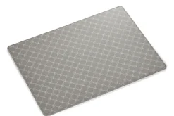 JOOP! Tisch- und Platzset CORNFLOWER Kunstleder 30 x 40 x 0,3 cm Grau-Weiß