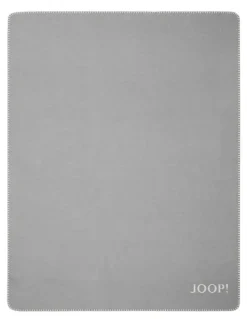 JOOP! Wohndecke MELANGE DOUBLEFACE 150 x 200 cm grau