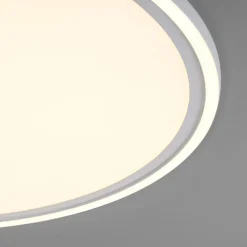 JUST LIGHT LED Deckenlampe EDGING 60 cm weiß