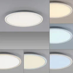 JUST LIGHT LED Deckenlampe EDGING 60 cm weiß