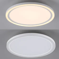 JUST LIGHT LED Deckenlampe BEDGING 40 cm weiß