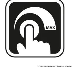 JUST LIGHT LED Stehlampe HANS 181 cm stahlfarbig