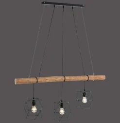 JUST LIGHT Retrofit Pendellampe EDGAR 3-flg