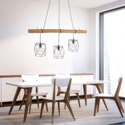 JUST LIGHT Retrofit Pendellampe EDGAR 3-flg