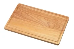 JUSTINUS Schneidbrett WOODLINE 27 x 41 cm Gummibaum braun