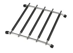 JUSTINUS Topfuntersetzer LIFESTYLE 20 x 20 cm Edelstahl/ Kunststoff