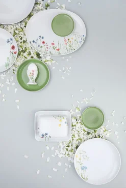 KAHLA Mini-Schüssel FIVE SENSES Wildblume 2er Set grün/weiß