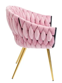 KARE DESIGN Armlehnenstuhl 2er Set rosa